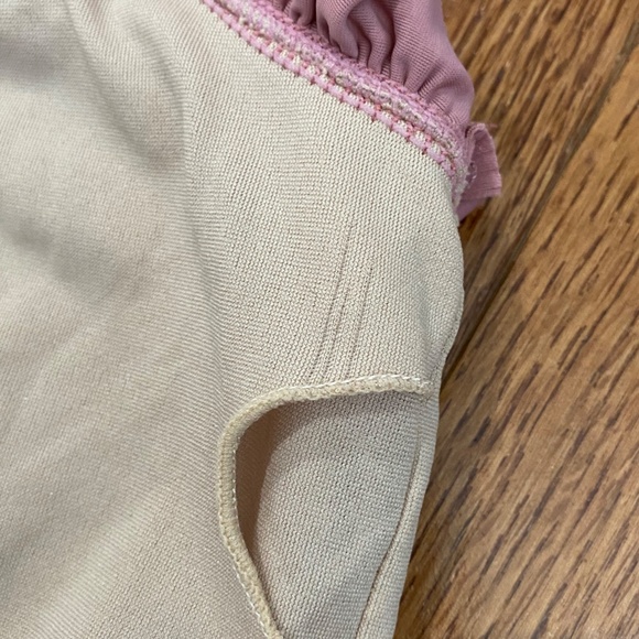 Kortni Jeane Ribbed Rose Ruffle Swim Top - Picture 6 of 7